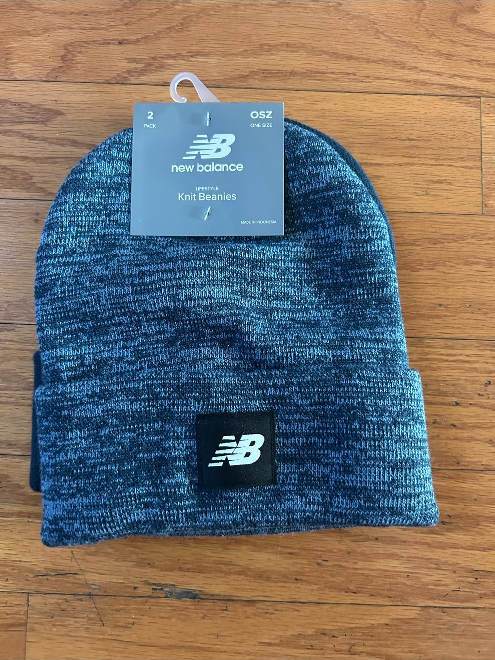 NWT New Balance men’s knit beanies 2 pack